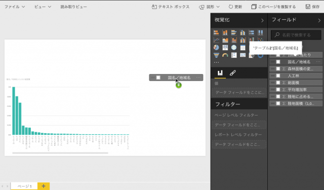 Power BIで豊富なレポートの種類を体験