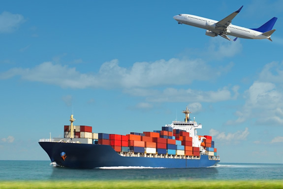 海上輸送と航空輸送、どちらの輸入が多い？